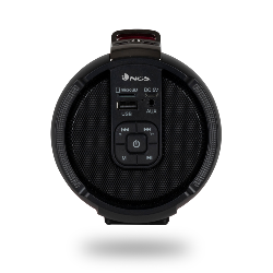 NGS Roller Tempo 20 W Enceinte portable stéréo Noir, Rouge