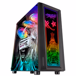 Mars Gaming MCART unité centrale Midi Tower Noir - Vue supplémentaire 2