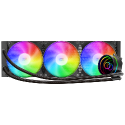 Mars Gaming MLONE360 système de refroidissement d’ordinateur Processeur Refroidisseur de liquide tout-en-un 12 cm Noir 1 pièce(s