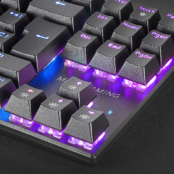 Mars Gaming MK80 clavier USB AZERTY Français Noir