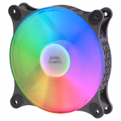 Mars Gaming MFDUO système de refroidissement d’ordinateur Boitier PC Ventilateur 12 cm Noir - Vue supplémentaire 3