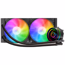 Mars Gaming MLONE240 système de refroidissement d’ordinateur Processeur Kit de refroidissement du liquide 12 cm Noir - Vue supplémentaire 2