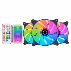 Mars Gaming MF3DKIT système de refroidissement d’ordinateur Boitier PC Ventilateur 12 cm Noir 3 pièce(s) - Vue supplémentaire 2