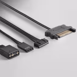 Mars Gaming MF3DKIT système de refroidissement d’ordinateur Boitier PC Ventilateur 12 cm Noir 3 pièce(s) - Vue supplémentaire 5