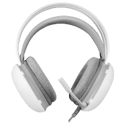 Mars Gaming MHGLOW écouteur/casque Avec fil Arceau Jouer USB Type-A Blanc