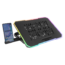 Mars Gaming MNBC7 système de refroidissement pour ordinateurs portables 40,6 cm (16") Noir