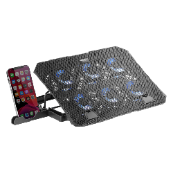 Mars Gaming MNBC23 système de refroidissement pour ordinateurs portables 40,6 cm (16") Noir