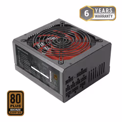 Mars Gaming MPB850M unité d'alimentation d'énergie 850 W 24-pin ATX ATX Noir, Rouge - Vue supplémentaire 3