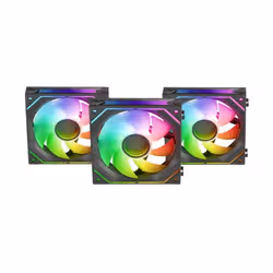 Mars Gaming MFLINKFINITYKIT système de refroidissement d’ordinateur Boitier PC Ventilateur 12 cm Noir 3 pièce(s) - Vue supplémentaire 2