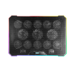 Mars Gaming MNBC13 système de refroidissement pour ordinateurs portables 43,2 cm (17") Noir