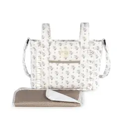 Walking Mum Sac Crossbody Botton Fleurs