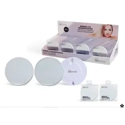 IDC Institute 28003R miroir de maquillage Ventouse Rond
