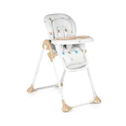 Innovaciones MS Tasty Chaise haute traditionnelle Siège rembourré Beige, Blanc