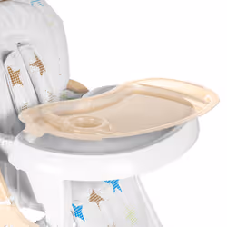 Innovaciones MS Tasty Chaise haute traditionnelle Siège rembourré Beige, Blanc - Vue supplémentaire 5