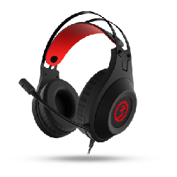 Ozone OZRAGEX60 écouteur/casque Avec fil Arceau Jouer Noir, Rouge
