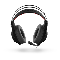 Ozone OZRAGEX60 écouteur/casque Avec fil Arceau Jouer Noir, Rouge