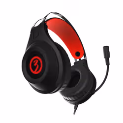 Ozone OZRAGEX60 écouteur/casque Avec fil Arceau Jouer Noir, Rouge - Vue supplémentaire 4