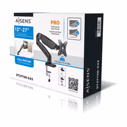 AISENS DT27TSR-043 support d'écran plat pour bureau 81,3 cm (32") Noir - Vue supplémentaire 5