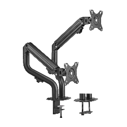 AISENS DT32TSR-141 support d'écran plat pour bureau 81,3 cm (32") Noir