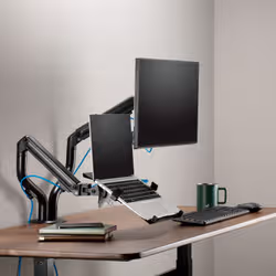 AISENS DTL32TSR-195 support d'écran plat pour bureau 81,3 cm (32") Noir - Vue supplémentaire 2