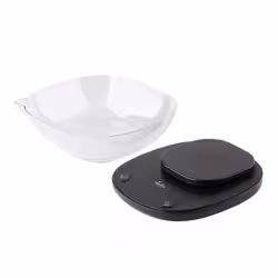 JATA HBAL1709 escabeaux de cuisine Noir Comptoir Rectangle Balance de ménage électronique - Vue supplémentaire 10