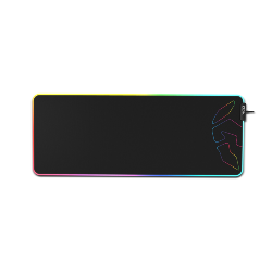 Krom Knout XL RGB Tapis de souris de jeu Noir