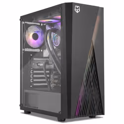 NOX Hummer Frost Midi Tower Noir - Vue supplémentaire 9
