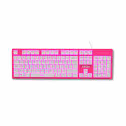 Krom 3 IN 1 GAMING COMBO clavier Souris incluse USB QWERTY Rose, Blanc - Vue supplémentaire 11