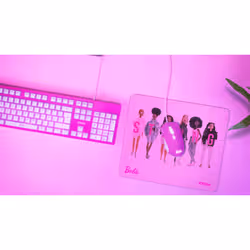 Krom 3 IN 1 GAMING COMBO clavier Souris incluse USB QWERTY Rose, Blanc - Vue supplémentaire 18