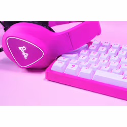 Krom 3 IN 1 GAMING COMBO clavier Souris incluse USB QWERTY Rose, Blanc - Vue supplémentaire 22