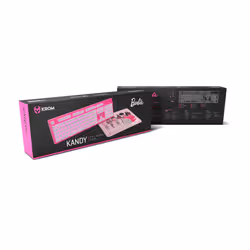 Krom 3 IN 1 GAMING COMBO clavier Souris incluse USB QWERTY Rose, Blanc - Vue supplémentaire 24