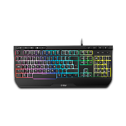 Krom Kenya clavier Souris incluse USB Noir