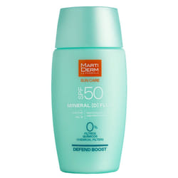 Mineral (D) Fluide Visage SPF50 50ml Peaux Sensibles Martiderm