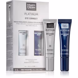 Le soin contour des yeux MartiDerm Platinum agit sur la peau autour des yeux en la nourrissant et l’hydratant.