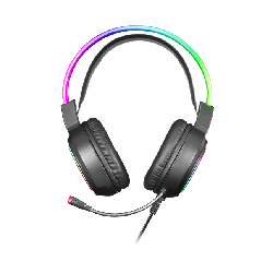 Mars Gaming MHRGB écouteur/casque Avec fil Arceau Jouer USB Type-A Noir