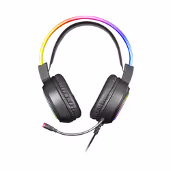 Mars Gaming MHRGB écouteur/casque Avec fil Arceau Jouer USB Type-A Noir - Vue supplémentaire 4
