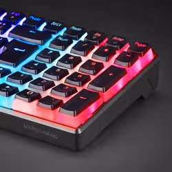 Mars Gaming MKULTRA clavier USB AZERTY Français Noir - Vue supplémentaire 2