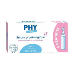 GILBERT Sérum Physiologique 40+5*5ml