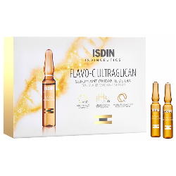 Sérum visage antioxydant à la vitamine C 30 ampoules x 2ml Flavo-C Ultraglican Isdin