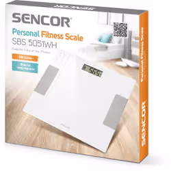 Sencor SBS 5051WH balance Rectangle Blanc Pèse-personne électronique - Vue supplémentaire 7