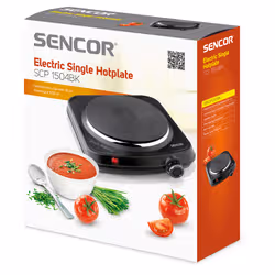 Sencor SCP 1504BK plaque Noir Comptoir Plaque scellée 1 zone - Vue supplémentaire 2