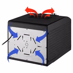 Sencor SFD 6600BK déshydrateur alimentaire Noir 500 W - Vue supplémentaire 9