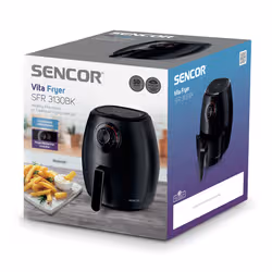 Sencor SFR 3130BK friteuse Unique 3,5 L Autonome 1300 W Friteuse d’air chaud Noir - Vue supplémentaire 12