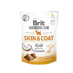Brit Dog Skin & Coat Krill Chien Friandises Krill, Noix de coco 150 g