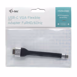 i-tec USB-C Flat VGA Adapter 1920 x 1080p/60 Hz - Vue supplémentaire 3