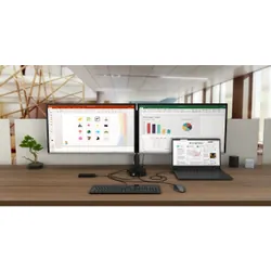 i-tec USB-C Dual Display Docking Station with Power Delivery 100 W + Universal Charger 100 W
