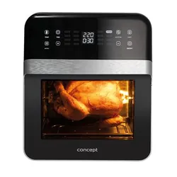 Concept FR1200 friteuse Unique 12 L Autonome 1600 W Friteuse d’air chaud Noir