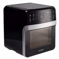 Concept FR1200 friteuse Unique 12 L Autonome 1600 W Friteuse d’air chaud Noir - Vue supplémentaire 4