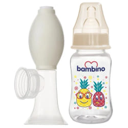 Bambino tire lait avec bib T002