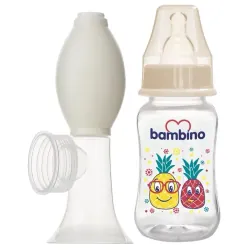 Bambino tire lait avec bib T002
